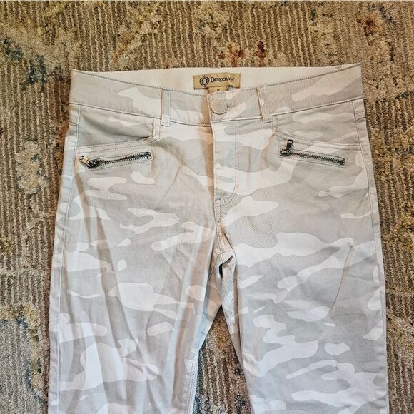 Democracy Ab Technology Camo Ankle Jeans Sz 8 With 28" Inseam - Picture 4 of 5